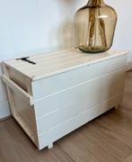 Dekenkist, Huis en Inrichting, Woonaccessoires | Kisten, 50 tot 100 cm, 50 tot 75 cm, Ophalen of Verzenden, Zo goed als nieuw