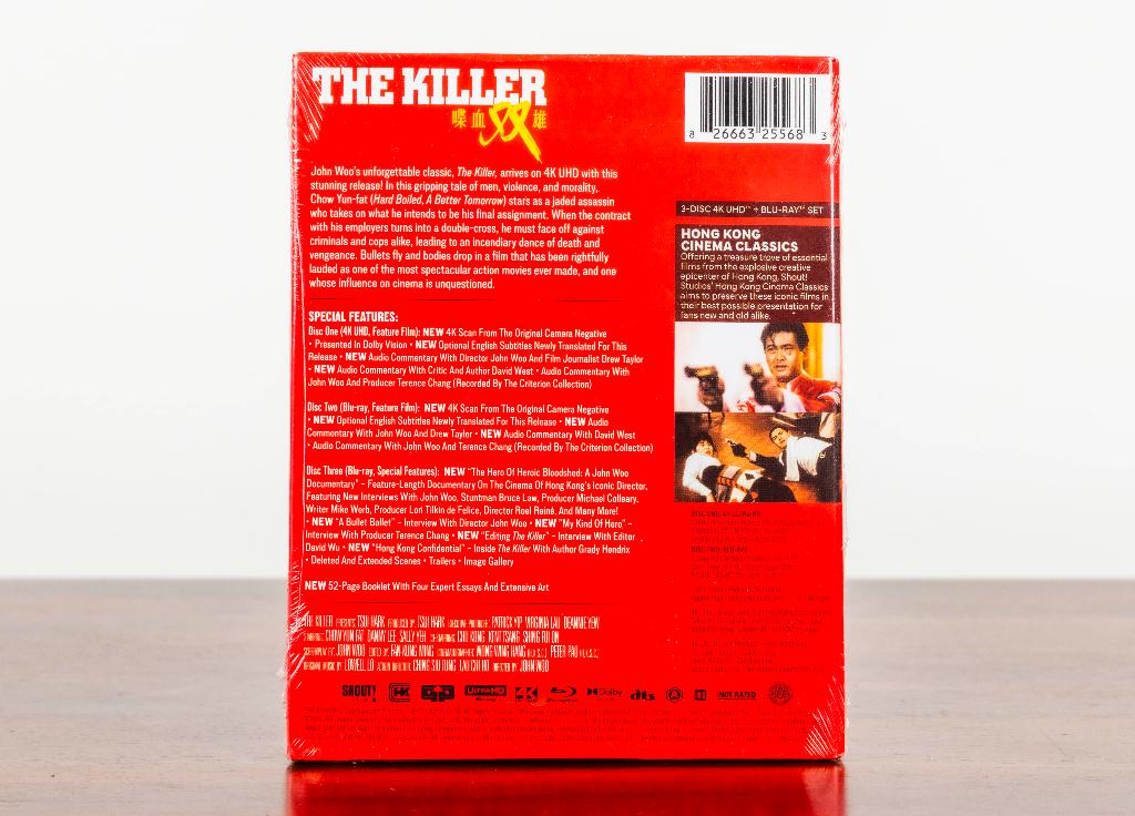 The Killer 4K UHD + Blu-Ray Box Set (US Import) Shout, -, Actie, Nieuw in verpakking, Boxset