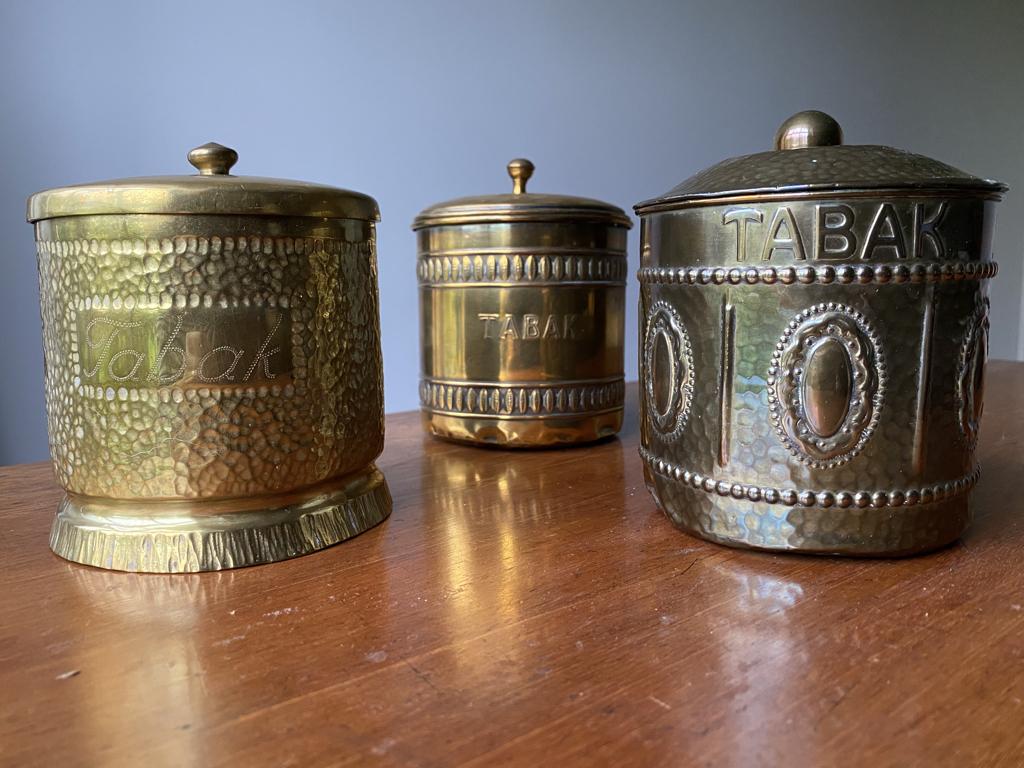 tabakspot koper, Ophalen of Verzenden, Koper