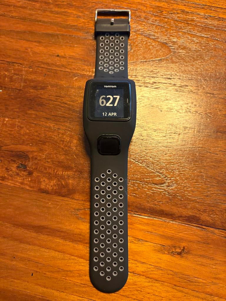 TomTom Golf Sporthorloge met GPS, Zwart, Ophalen of Verzenden, Waterdicht, Afstand