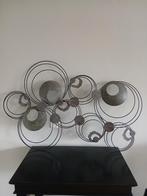 Wanddecoratie van ijzer maat zie beschrijving., Huis en Inrichting, Woonaccessoires | Etagères, Ophalen