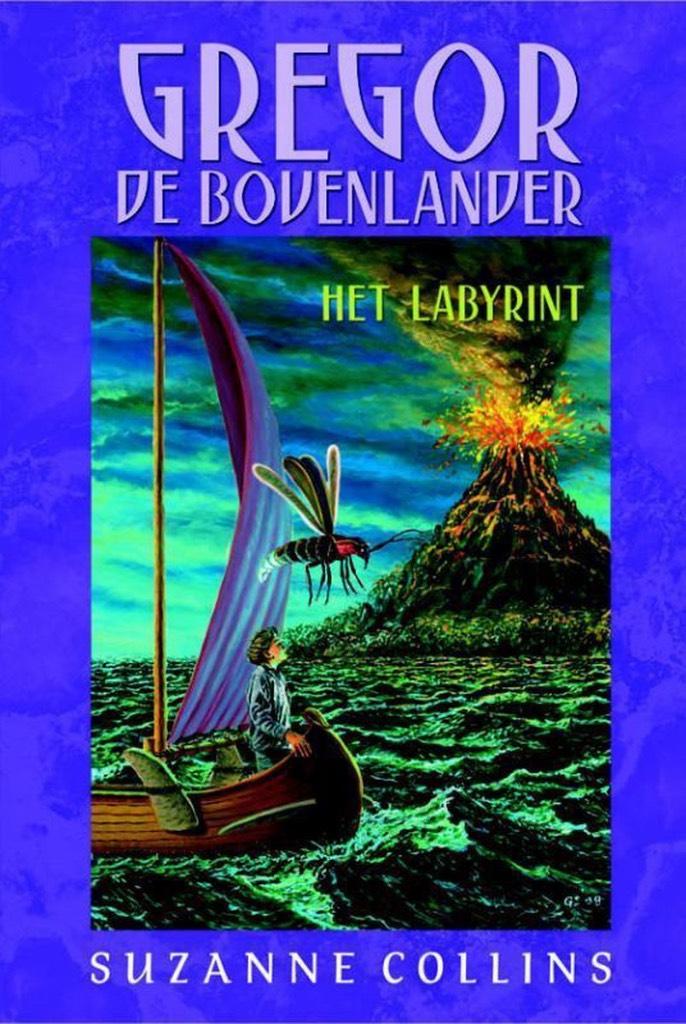 Boek Gregor De Bovenlander: Het labyrint (Suzanne Collins), Boeken, Suzanne Collins, Ophalen of Verzenden, Zo goed als nieuw, Fictie
