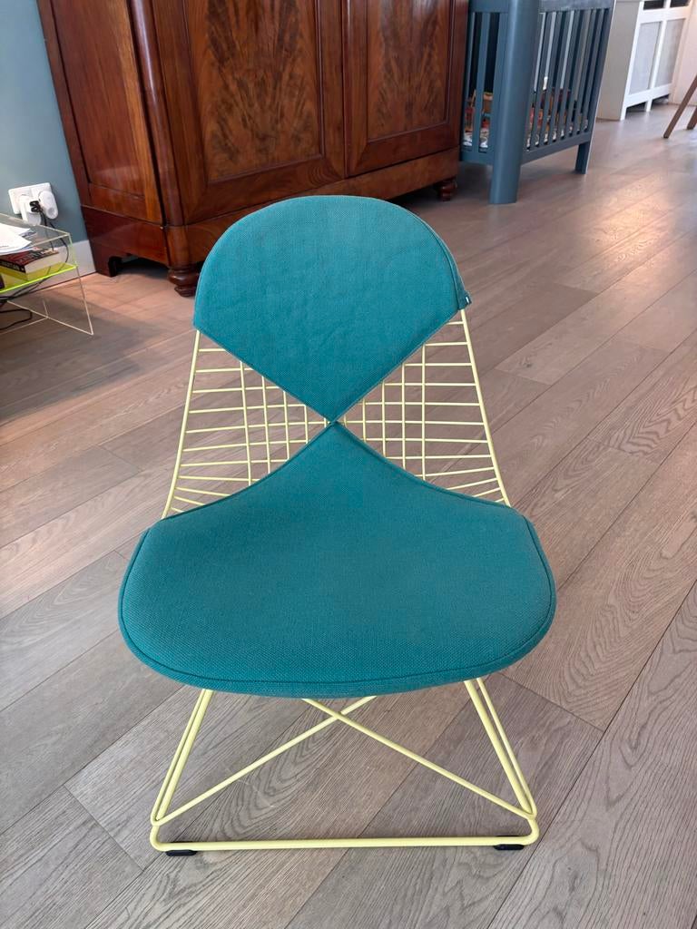 Groene Vitra 'Bikini' voor Eames Wire Chair, Overige kleuren, Ophalen of Verzenden, Zo goed als nieuw, Eén