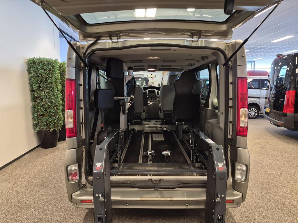 Opel Vivaro L1H1 Rolstoelbus Automaat (airco), Auto's, Automaat, Stof, 4 stoelen, Bedrijf