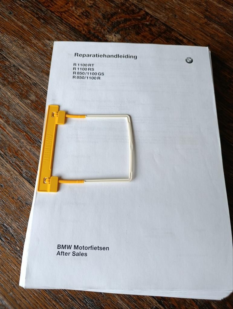 Perfecte en complete BMW handleiding R850 R1100 R1100GS, Ophalen of Verzenden, BMW
