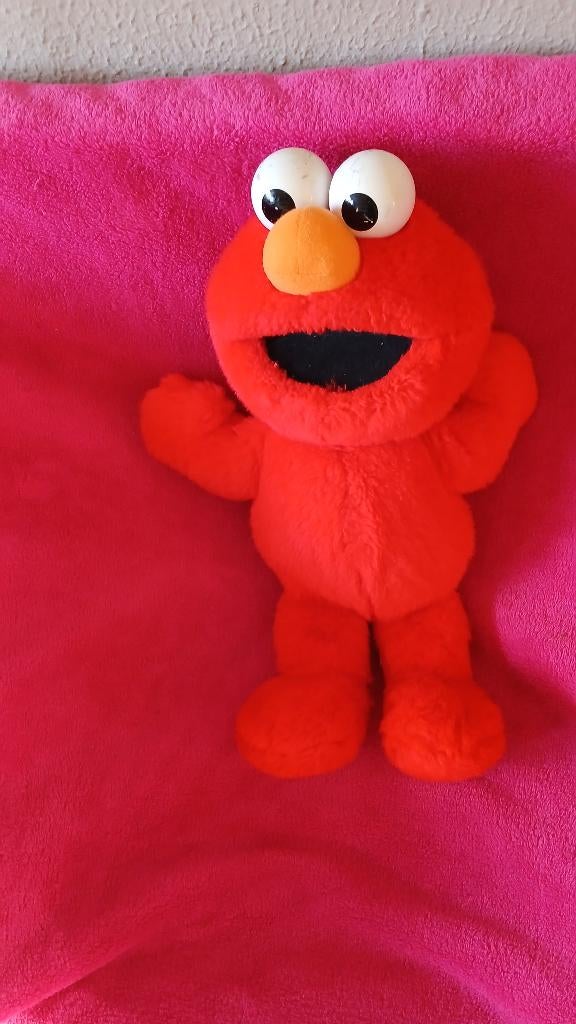 2x ELMO & 2x KOEKIE MONSTER SESAMSTRAAT, Ophalen of Verzenden, Zo goed als nieuw, Overige typen