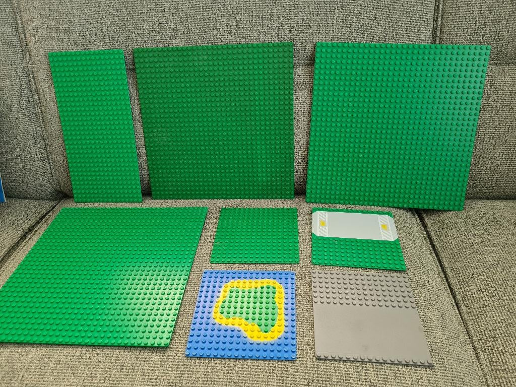 Lego grondplaat bouwplaat baseplate plaat partij set lot, Lego, Gebruikt, Lego, Ophalen of Verzenden