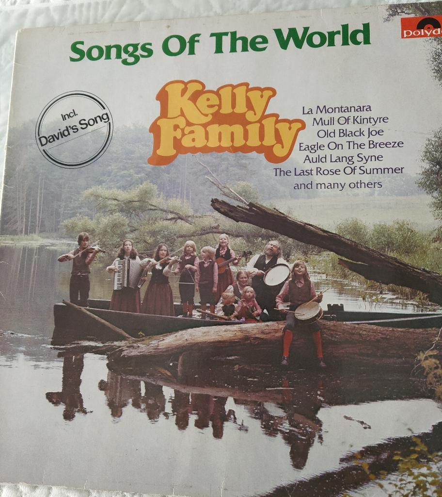 Kelly Family - Songs of the World (Vinyl LP) (1979), Cd's en Dvd's, Gebruikt, 10 inch, Verzenden, 1970 - 1979