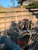 Thule fietsstoel met windscherm, Ophalen, Gebruikt, Voorzitje, Voetsteuntjes