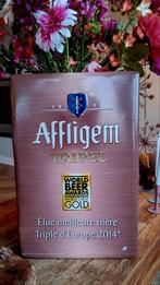 Affligem reclamebord bord bier brouwerij mancave bar, Ophalen of Verzenden, Gebruikt, Reclamebord