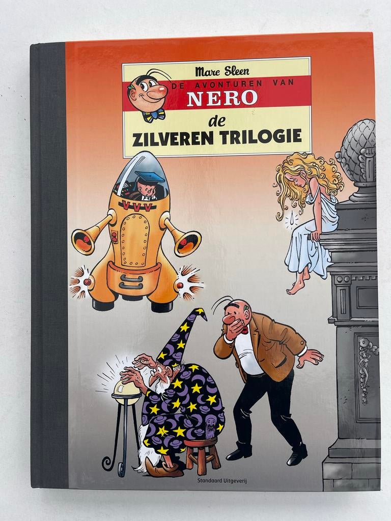 NERO 4x GROOTFORMAAT STRIP MET GESIGNEERDE ZEEFDRUK, Meerdere stripboeken, Ophalen of Verzenden, Zo goed als nieuw