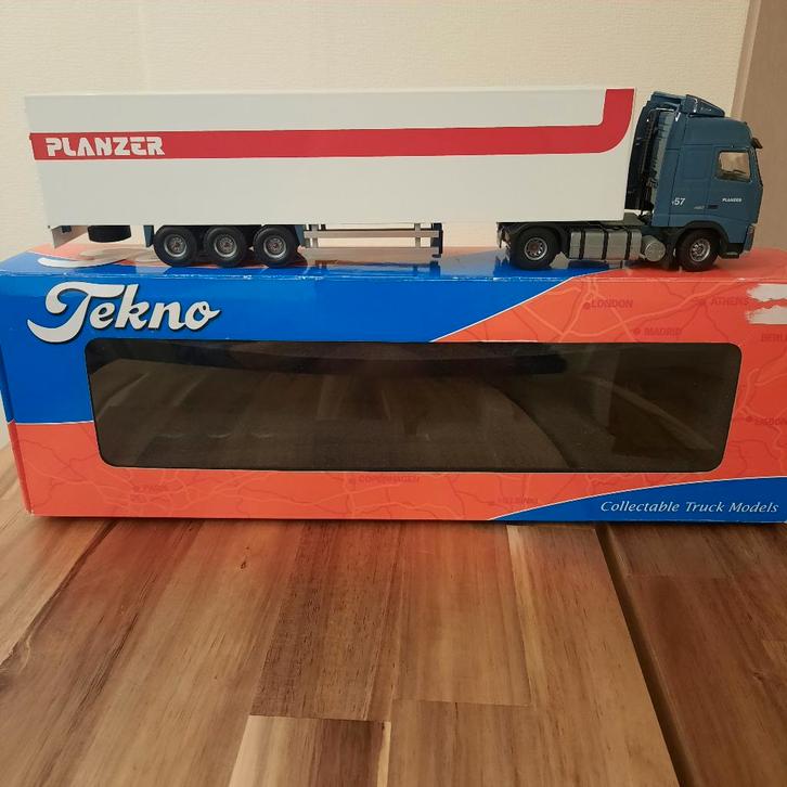 VOLVO,S PLANZER,Q 8 TTR ,HOBUR TTR,MARVO HAZELDONK TEKNO CBN, Hobby en Vrije tijd, Modelauto's | 1:50, Nieuw, Bus of Vrachtwagen