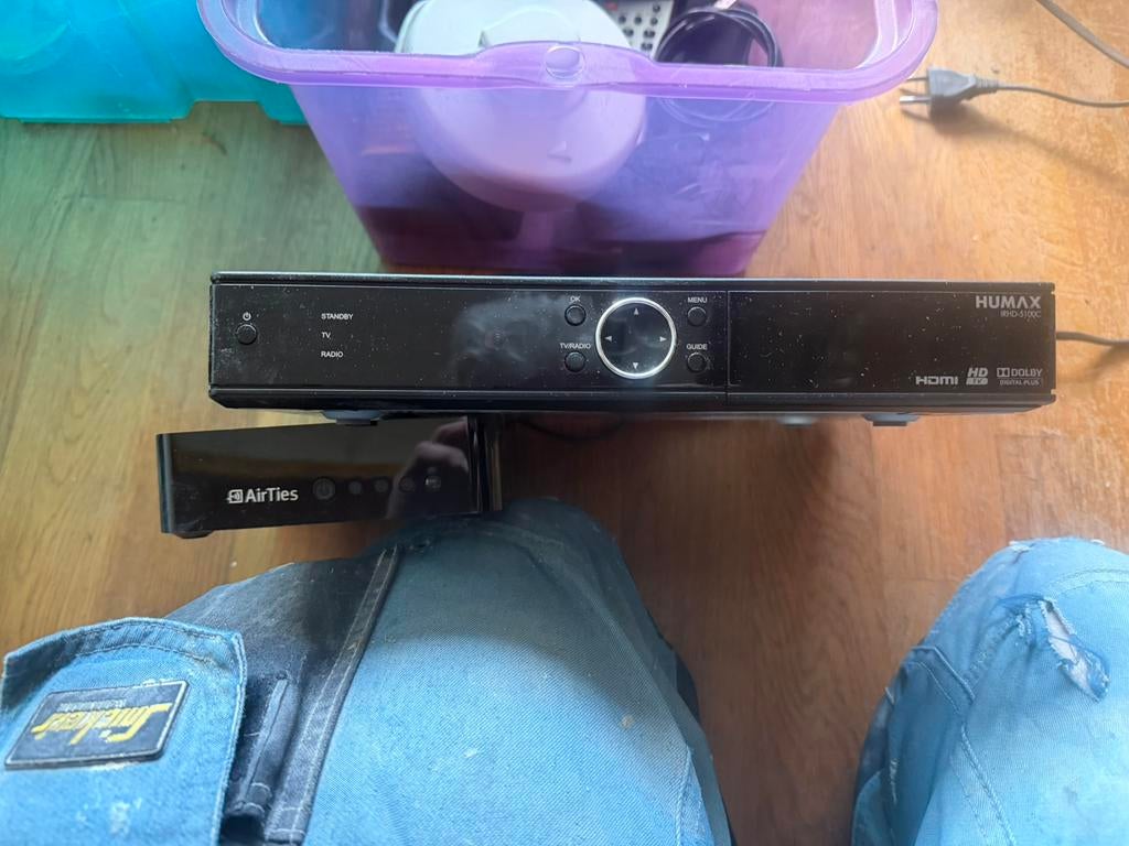 Humax en Airties decoders IP box, Ophalen of Verzenden, Zo goed als nieuw
