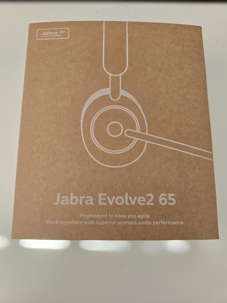 Headseat - Jabra Evolve2 65 Stereo Black  - € 150, Ophalen, Nieuw