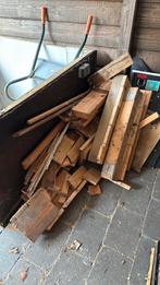 Openhaard hout voor kachel, Doe-het-zelf en Verbouw, Hout en Planken, Ophalen of Verzenden, Zo goed als nieuw, 50 mm of meer, Pallet