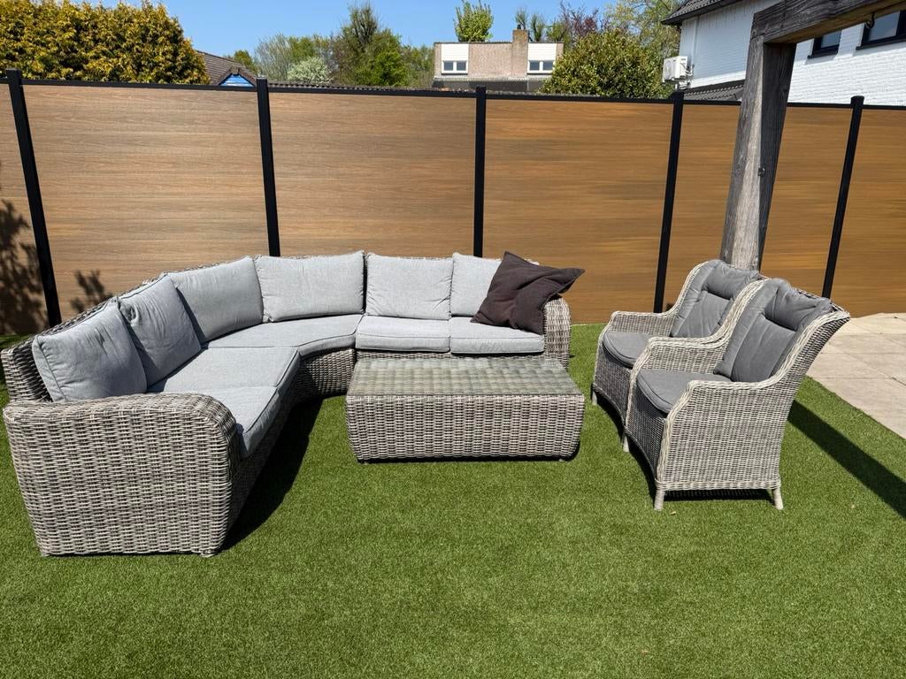 Zeer nette tuinset, gaat weg ivm over compleet, Tuin en Terras, Ophalen, Zo goed als nieuw