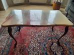 Antiek Frans Art Deco marmeren salontafel, Ophalen, Minder dan 50 cm, Gebruikt, 50 tot 100 cm