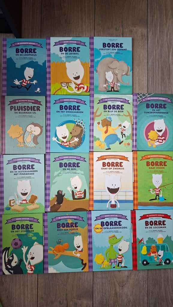 15 Borre boekjes, Ophalen of Verzenden, Gelezen, Jeroen Aalbers, Fictie algemeen