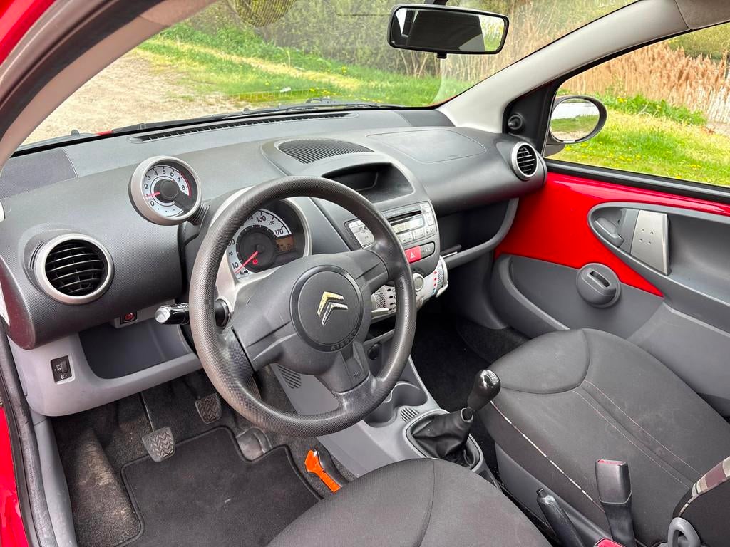 Citroen C1 1.0-12V Séduction AIRCO/LMV/5DEURS/EL RAMEN, Auto's, Voorwielaandrijving, Euro 5, Stof, Gebruikt