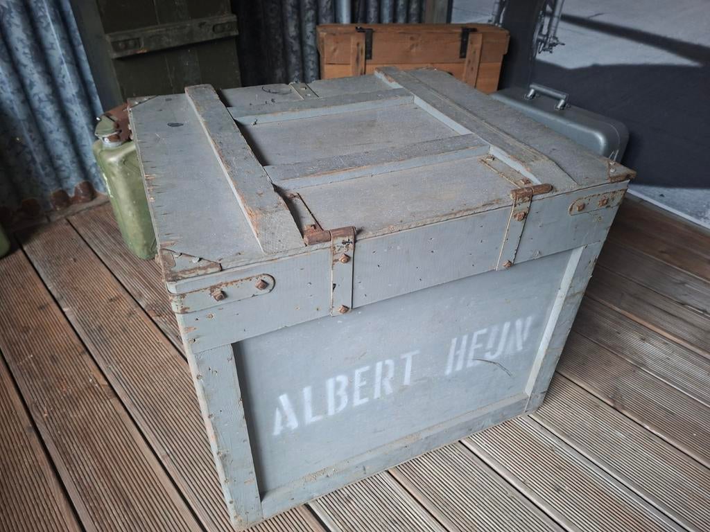 Vintage kist, Ophalen, Gebruikt, 50 tot 100 cm, 50 tot 75 cm