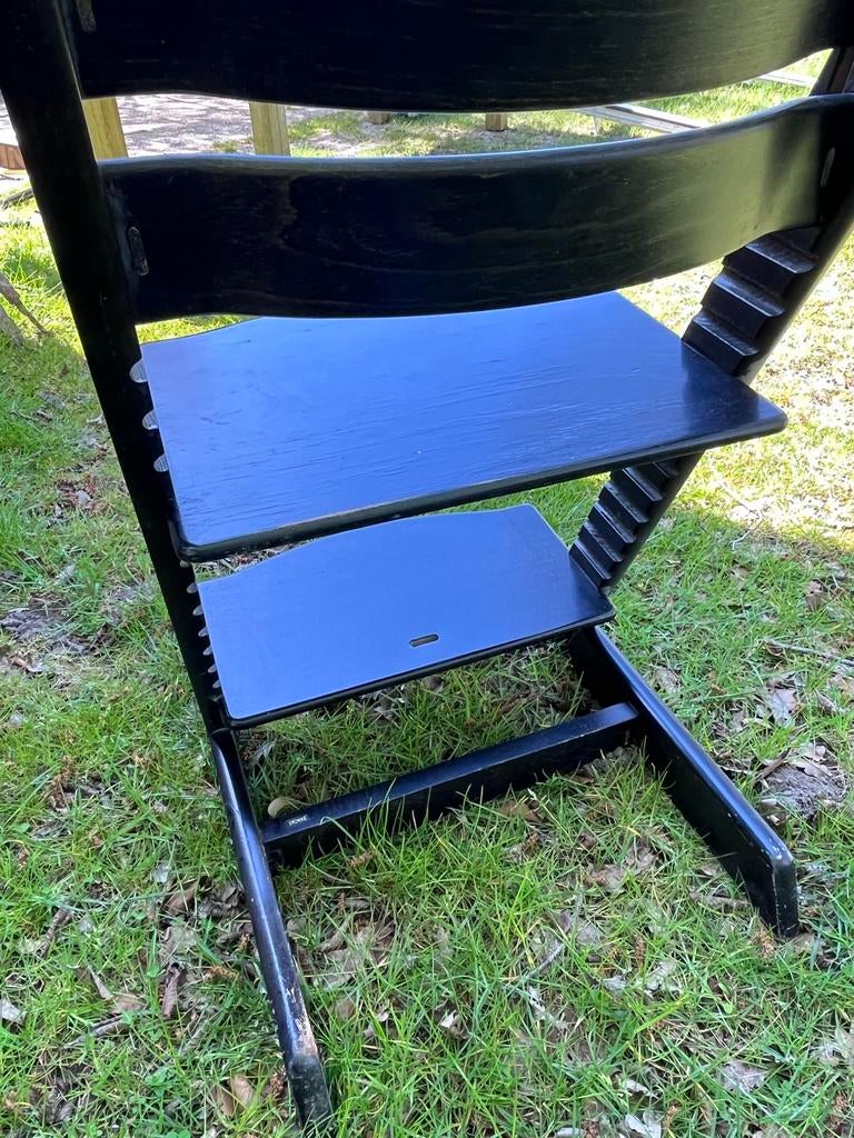 Stokke Triptrap kinderstoel, Ophalen of Verzenden, Gebruikt, Meegroeistoel, Aanschuifbaar
