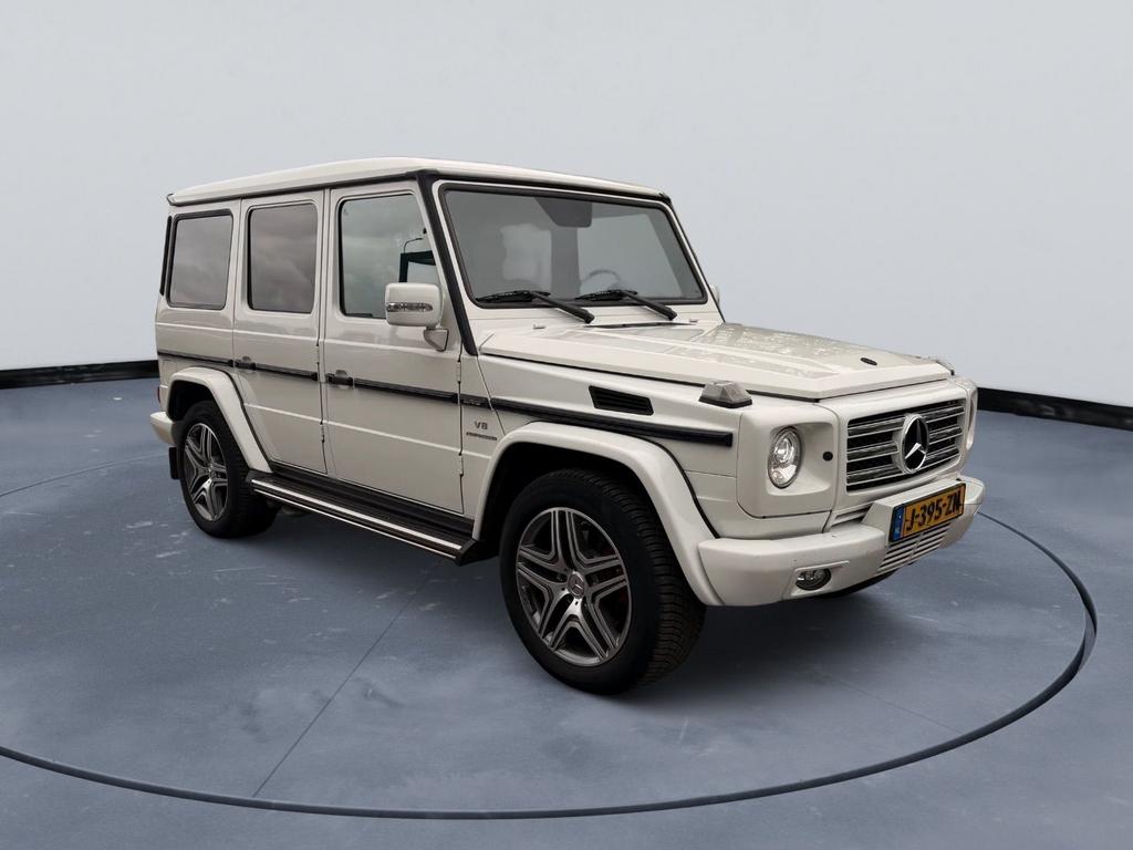 Mercedes-Benz G 55 AMG kompressor 2011  G55 Kompressor 2011, Auto's, Mercedes-Benz, Automaat, 679 pk, G-Klasse, Wit