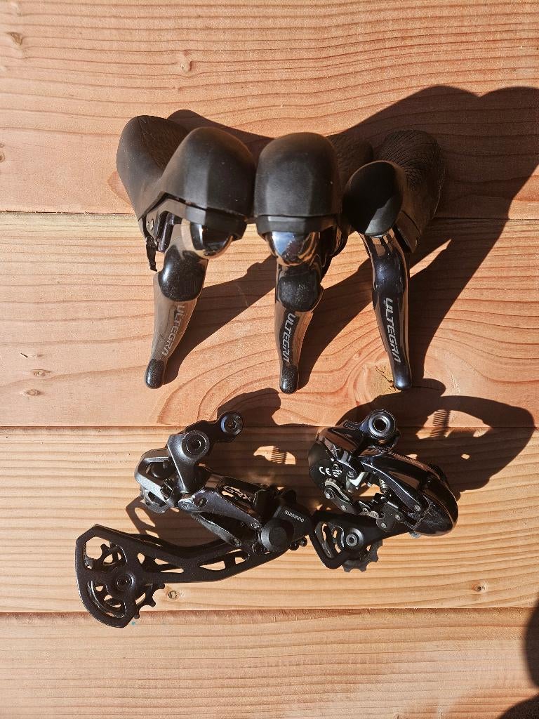 Shimano Shifters en Derailleurs voor onderdelen, Fietsen en Brommers, Fietsonderdelen, Gebruikt, Ophalen of Verzenden, Derailleur of Ketting