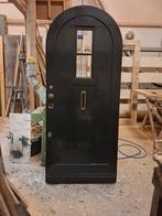 Voordeur van Teakhout.GRATIS BEZORGEN !, Ophalen, Zo goed als nieuw, Buitendeur, 200 tot 215 cm