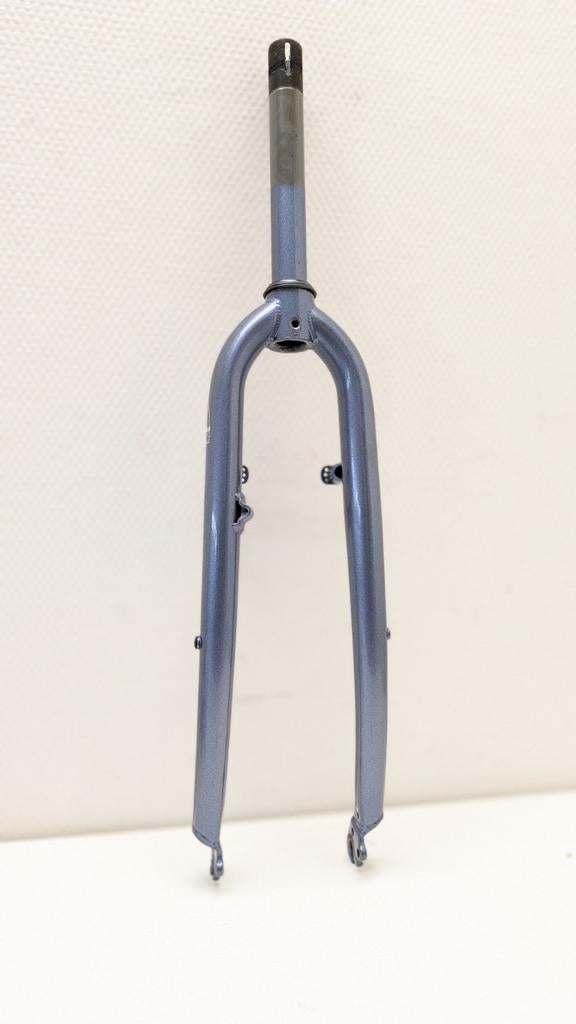 Gazelle voorvork 1" draad blauw, Fietsen en Brommers, Fietsonderdelen, Ophalen of Verzenden, Gebruikt, Algemeen, Voorvork