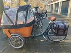 Babboe Carve-E - unique 3-wheel leaning -excellent condition, Fietsen en Brommers, Fietsen | Bakfietsen, 3 kinderen, Huif, Zo goed als nieuw