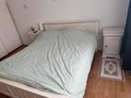 2 persoonsbed 160/200 inc matras en topper, Ophalen of Verzenden, Tweepersoons, Hout, 160 cm