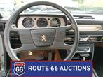 Peugeot 504 TI Automatic | 1977 | Route 66 Auctions, Auto's, Overige carrosserieën, Zwart, Bedrijf, Handgeschakeld