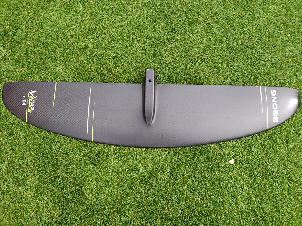 Gong Veloce XL 1600cm² Full Carbon Front Wing, Watersport en Boten, Ophalen, Zo goed als nieuw, Wingsurf-hydrofoil
