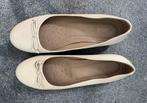 Ecco, ivoor witte ballerina’s, maat 40, Kleding | Dames, Schoenen, Wit, Zo goed als nieuw, Ballerina's, Ophalen of Verzenden