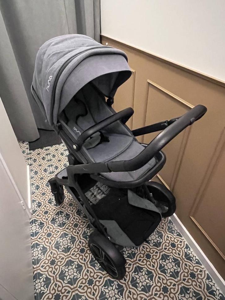 Complete Kinderwagen Set - Nuna Demi Grow & autostoel isofix, Kinderen en Baby's, Kinderwagens en Combinaties, Gebruikt, Combiwagen