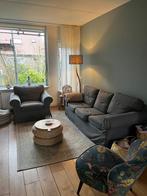 Gratis op te halen: 3 zitsbank en fauteuil van Ektorp /Ikea, Ophalen, Gebruikt, Driepersoons, 75 tot 100 cm