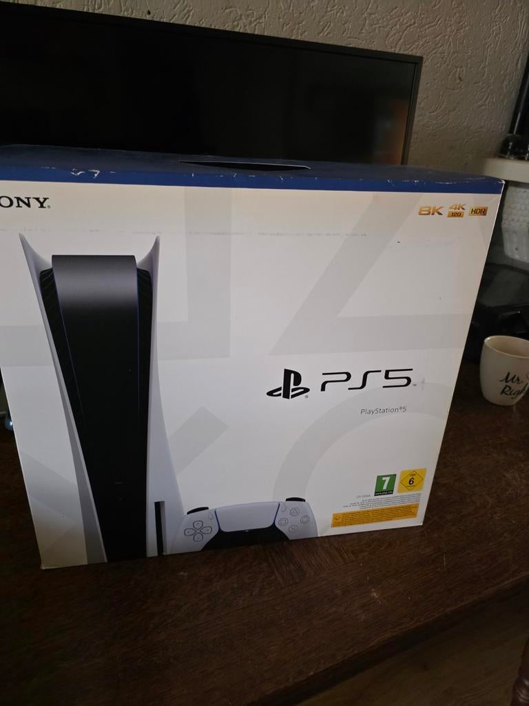 PlayStation 5, Disc Edition, Spelcomputers en Games, Spelcomputers | Sony PlayStation 5, Ophalen, Zo goed als nieuw, Playstation 5