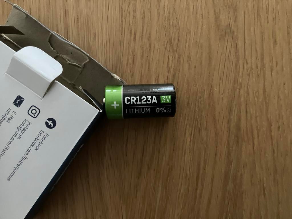 CR123A Lithium 3V batterijen, Ophalen, Nieuw