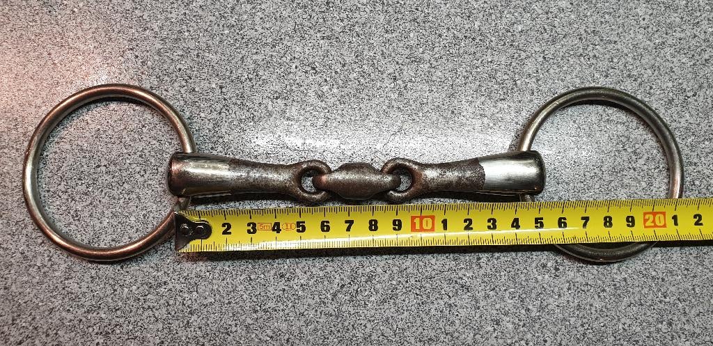 GEBRUIKTE WATERTRENSBITJE SWEET IRON, 20 MM, 14 CM, Ophalen of Verzenden, Gebruikt, Dressuur