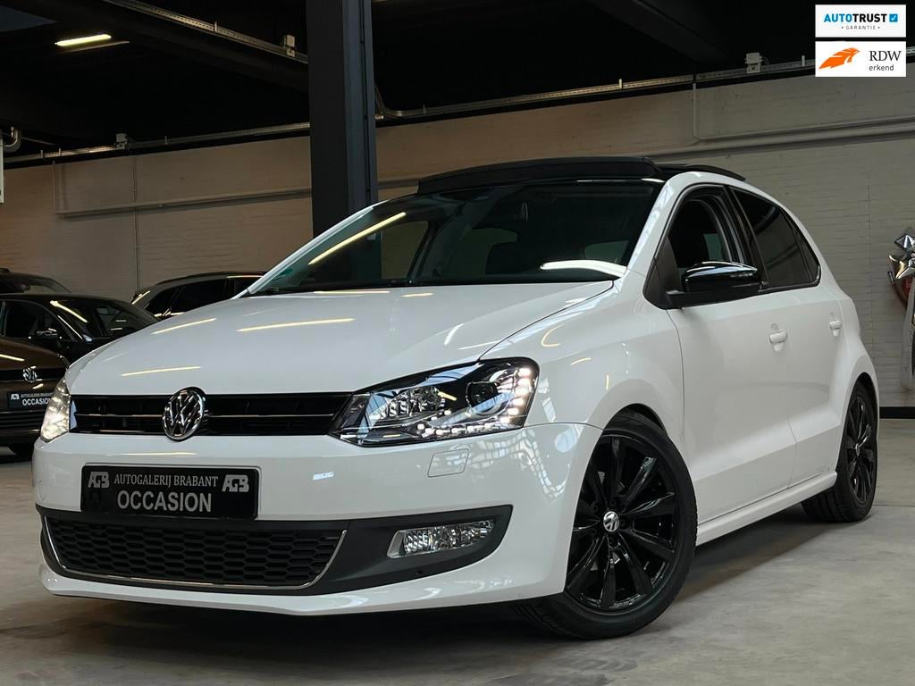 Volkswagen Polo 1.2 TSI Highline Pano/Led/105pk/Cruise, Voorwielaandrijving, Gebruikt, 4 cilinders, Wit