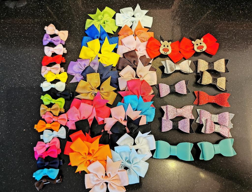 Haarstrikken / haarclips meisje, Kinderen en Baby's, Kindermode-accessoires, Ophalen, Zo goed als nieuw