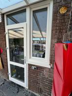 Openslaande deur met draai/kiepraam, kunststof, Ophalen, Kunststof, Gebruikt, 80 tot 100 cm