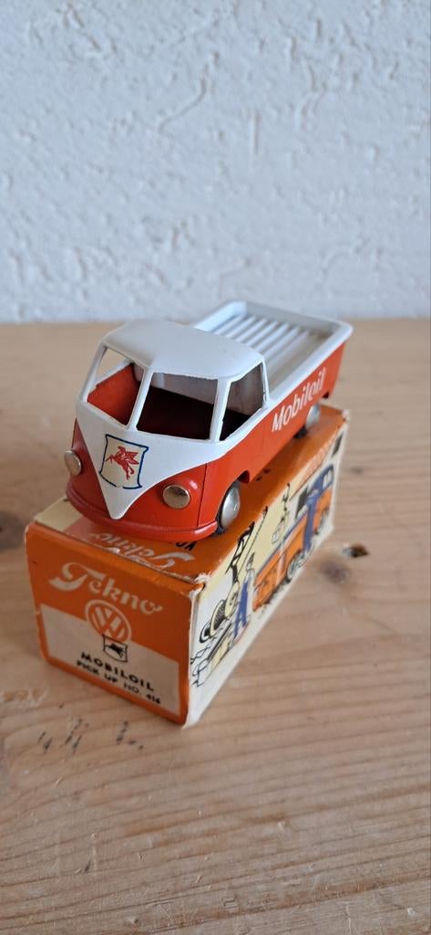 Tekno Volkswagen Pick-up "Mobiloil", Ophalen of Verzenden, Auto, Overige merken