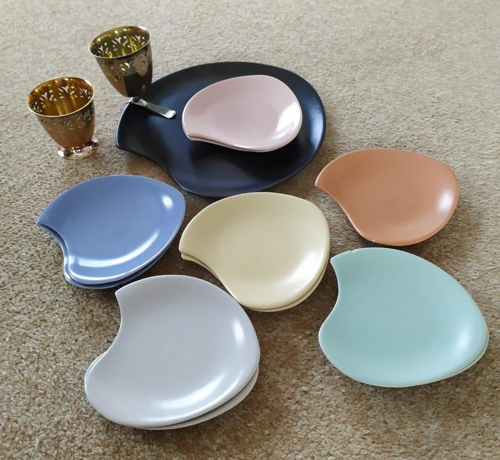 Gebakstel, Huis en Inrichting, Keuken | Servies, Ophalen, Overige materialen, Gebruikt, Overige typen