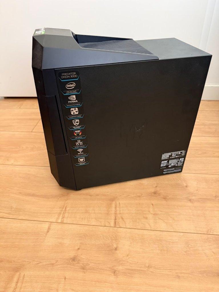 Gaming PC - i7 10700F // RTX3060Ti, Acer Predator, Ophalen of Verzenden, Zo goed als nieuw, Gaming