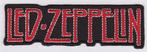 Led Zeppelin stoffen opstrijk patch embleem #1, Ophalen of Verzenden, Nieuw, Kleding