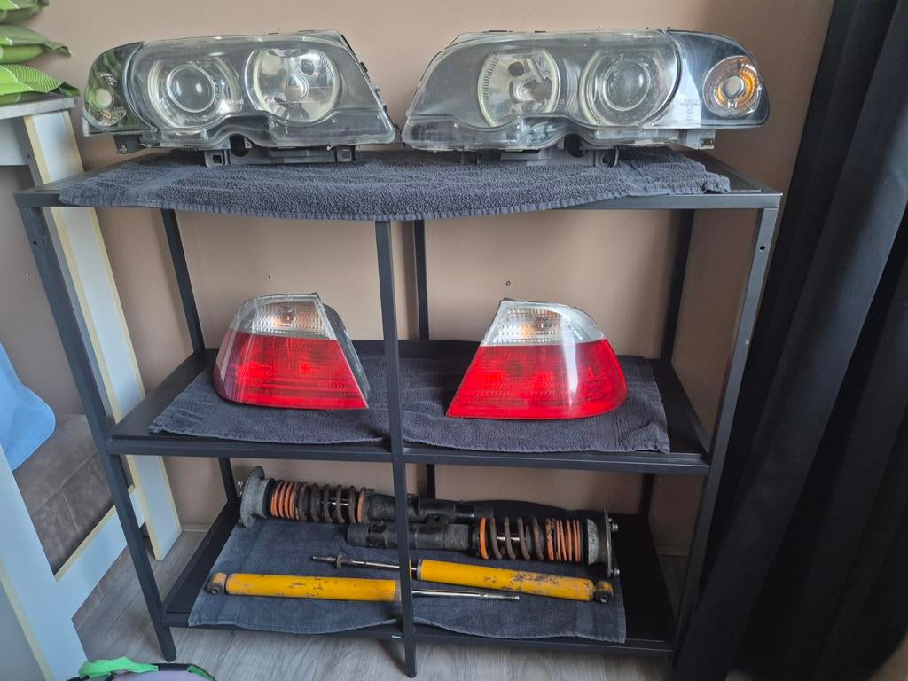 Orginele BMW bosch xenon verlichting schroefset schokdempers, Auto-onderdelen, Ophalen, BMW
