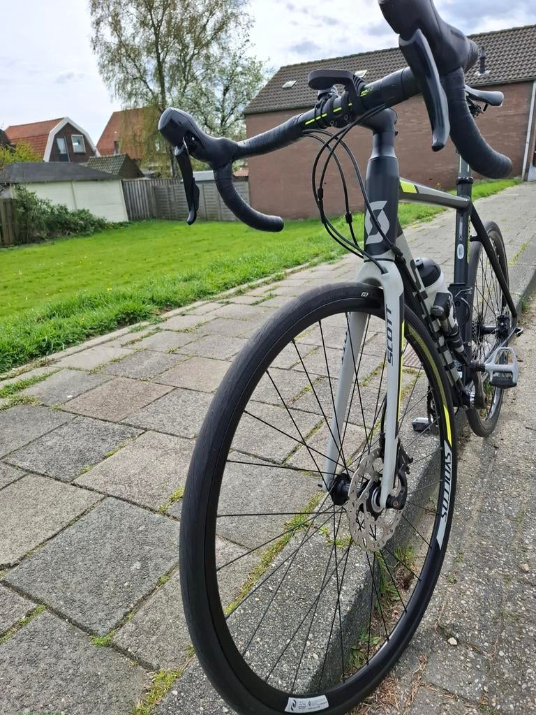Scott Speedster racefiets  Shimano 105  schijfremmen  maat L, Fietsen en Brommers, Fietsen | Racefietsen, Heren, Aluminium, Zo goed als nieuw