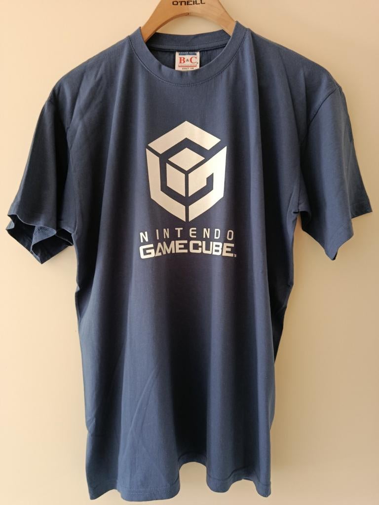 Nintendo GameCube promo shirt, Ophalen, Nieuw, Maat 48/50 (M), Zwart
