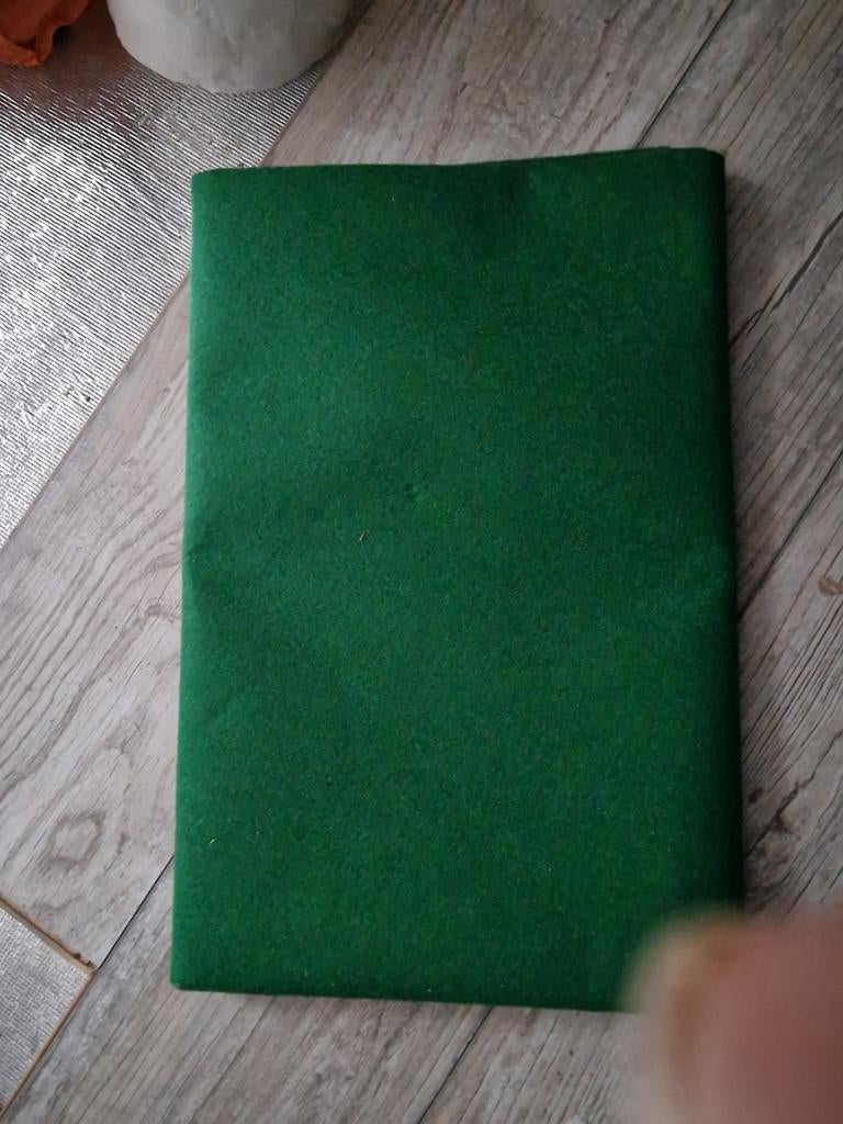 Hobbyvilt 1.5 mm dik - Groen, Ophalen of Verzenden, Nieuw, Los Vilt